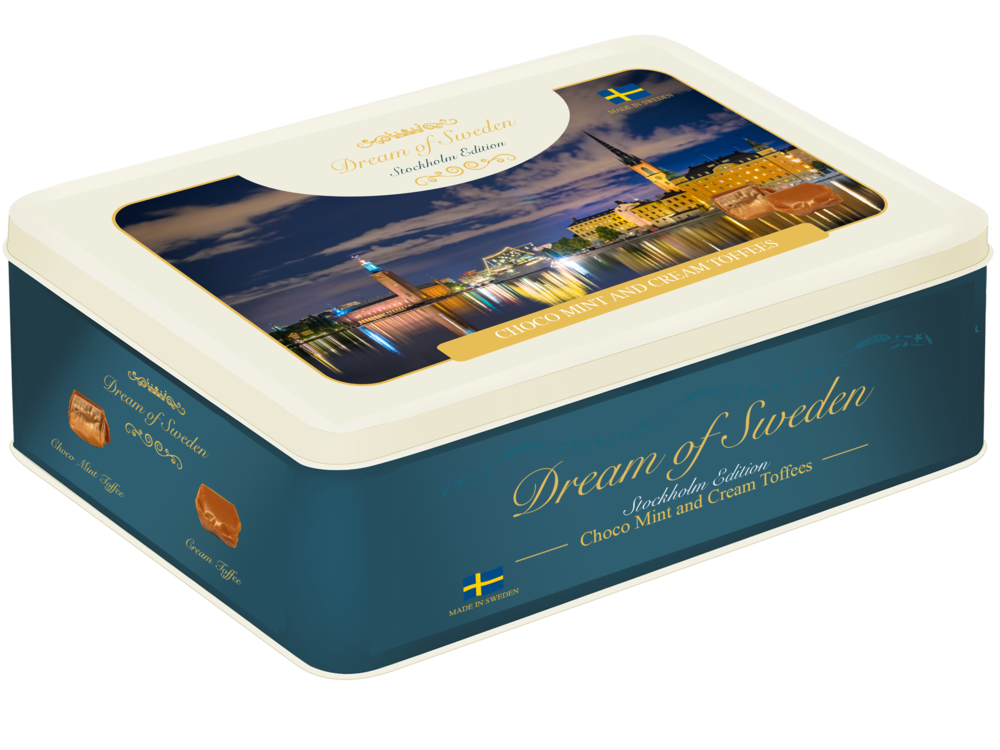 Mix caramele – ciocolată cu mentă și frișcă